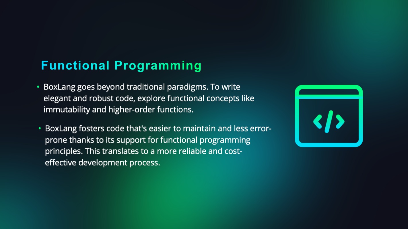 Functional Programming Support